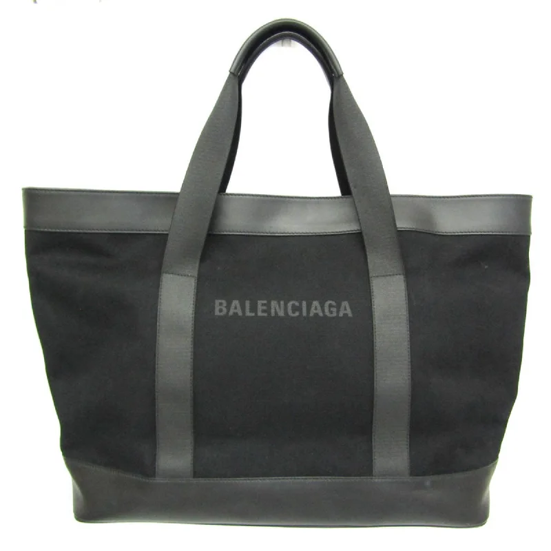 Balenciaga Navy  Canvas Tote Bag (Pre-Owned)