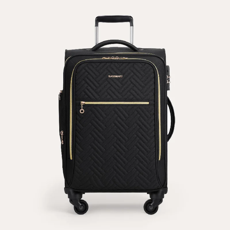 20 Inch Bonchemin Quilted Business & Travel Suitcase