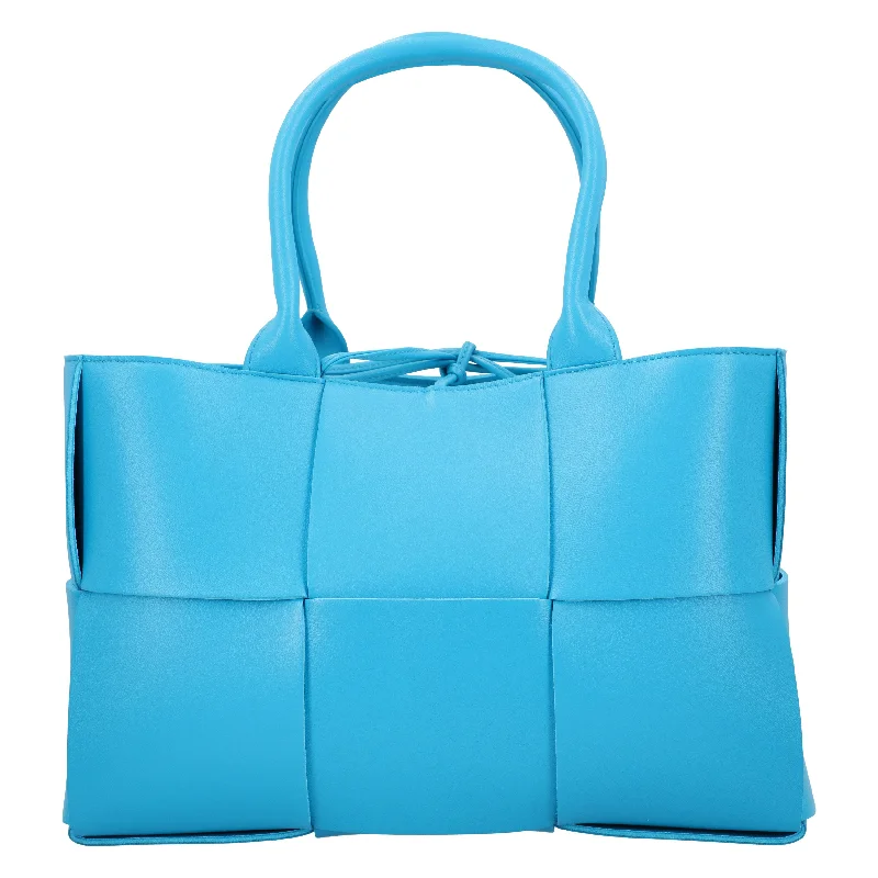 Bottega Veneta Small Arco Tote Bag blue