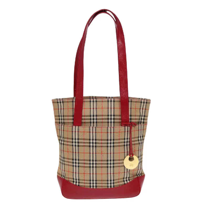 Burberry Nova Check  Canvas Tote Bag (Pre-Owned)