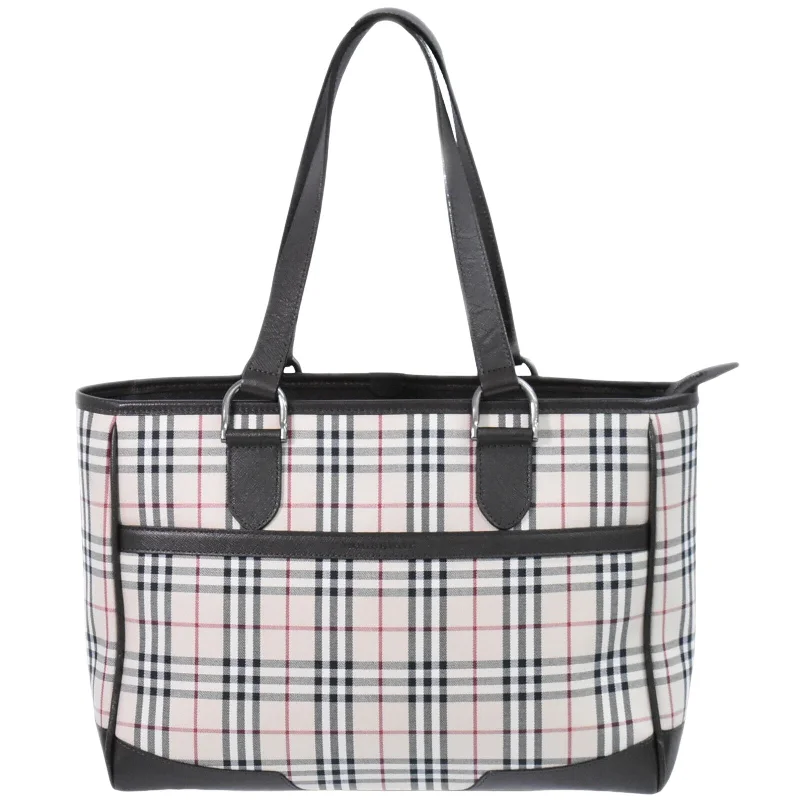 Burberry Nova Check  Canvas Tote Bag (Pre-Owned)