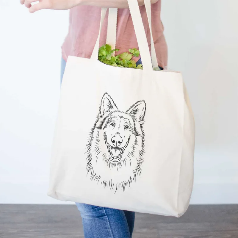 Cannon the Rough Collie - Tote Bag