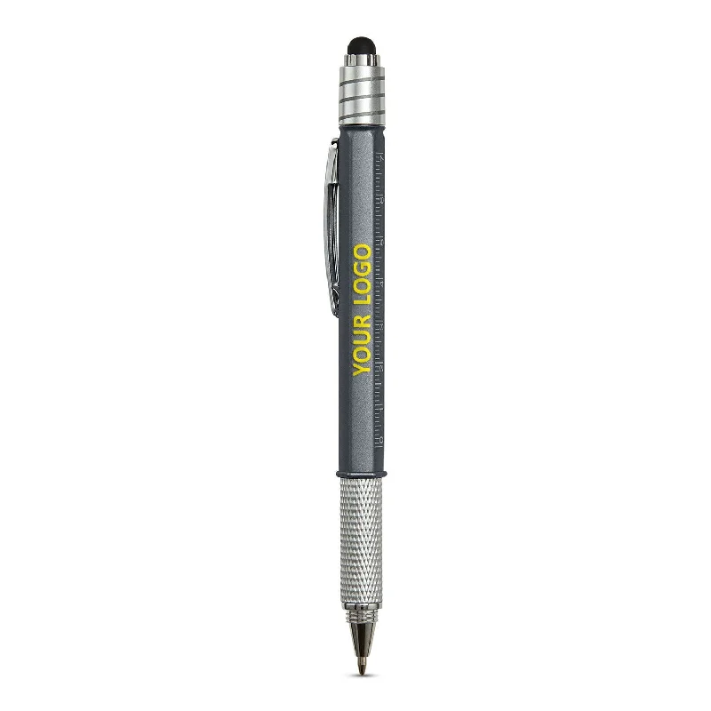 Harriton Utility Spinner Pens, Dark Charcoal