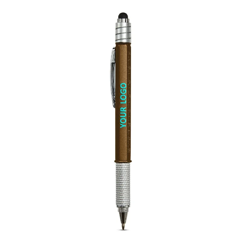 Harriton Utility Spinner Pens, Duck Brown