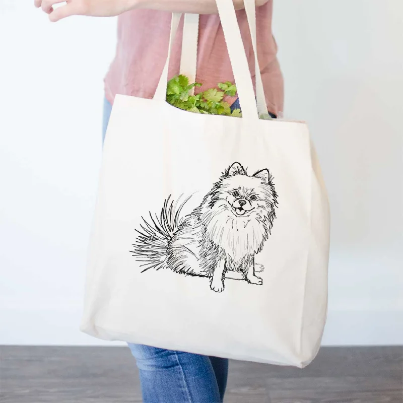 Doodled Madeira the Pomeranian - Tote Bag