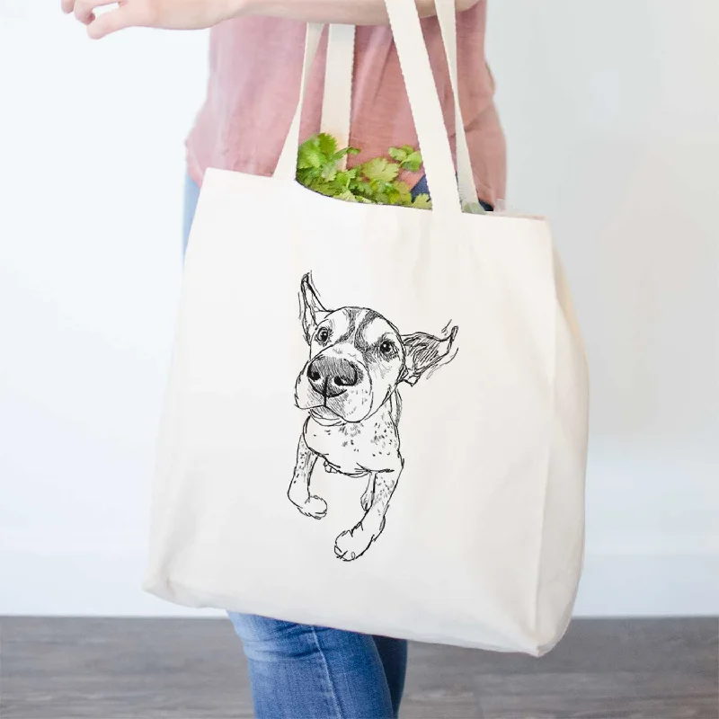 Doodled The General the German Shorthaired Pointer - Tote Bag