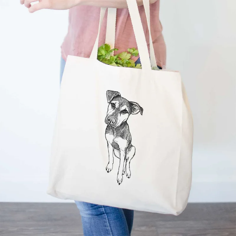 Doodled Tuesday the Mixed Breed - Tote Bag