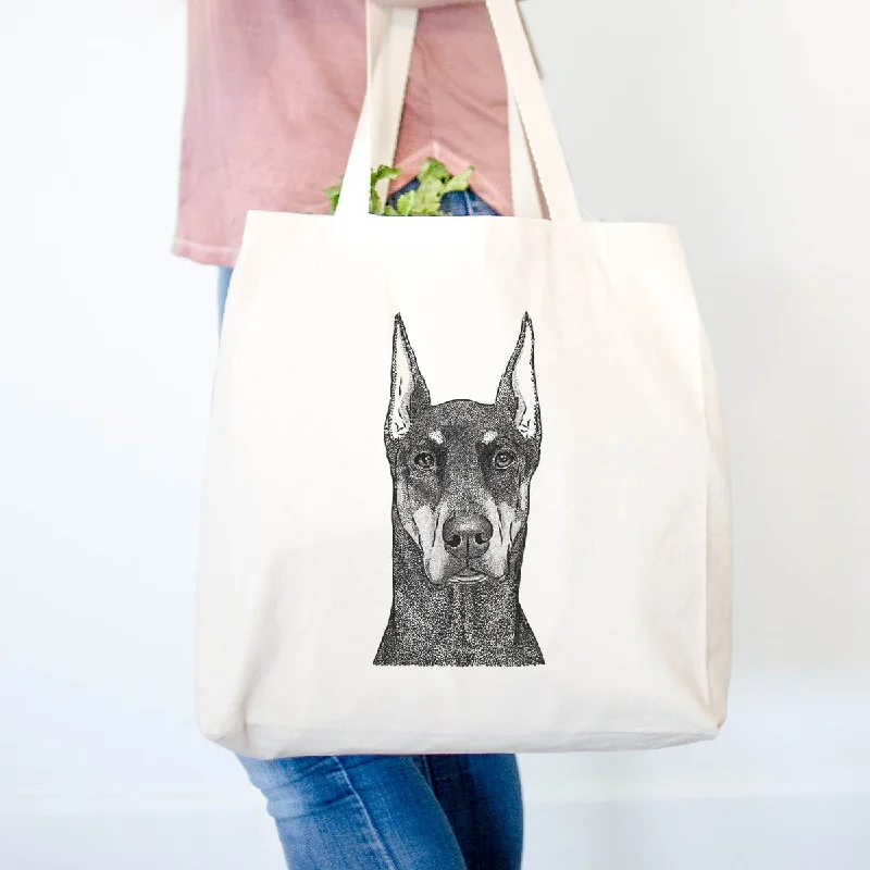 Drake the Doberman Pinscher - Tote Bag