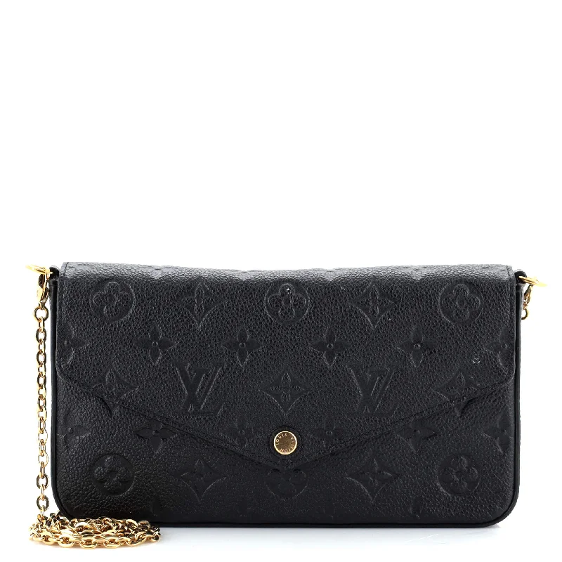 Felicie Pochette Monogram Empreinte Leather