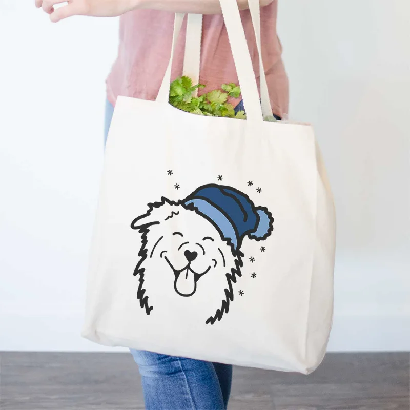 Frosty Australian Shepherd - Tote Bag