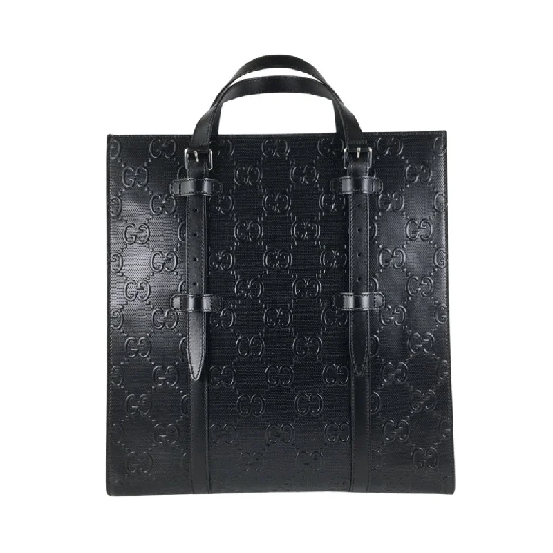 Gucci GG Embossed Vertical Tote Bag