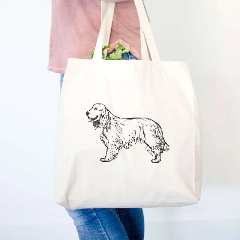 Halftone Cocker Spaniel  - Tote Bag