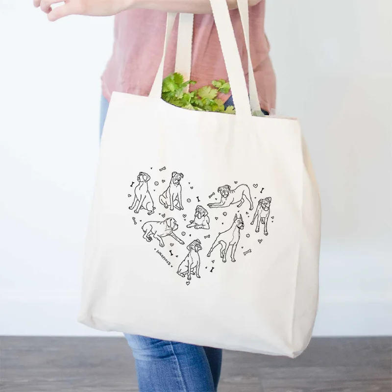 Heart Full of Boxers- Tote Bag