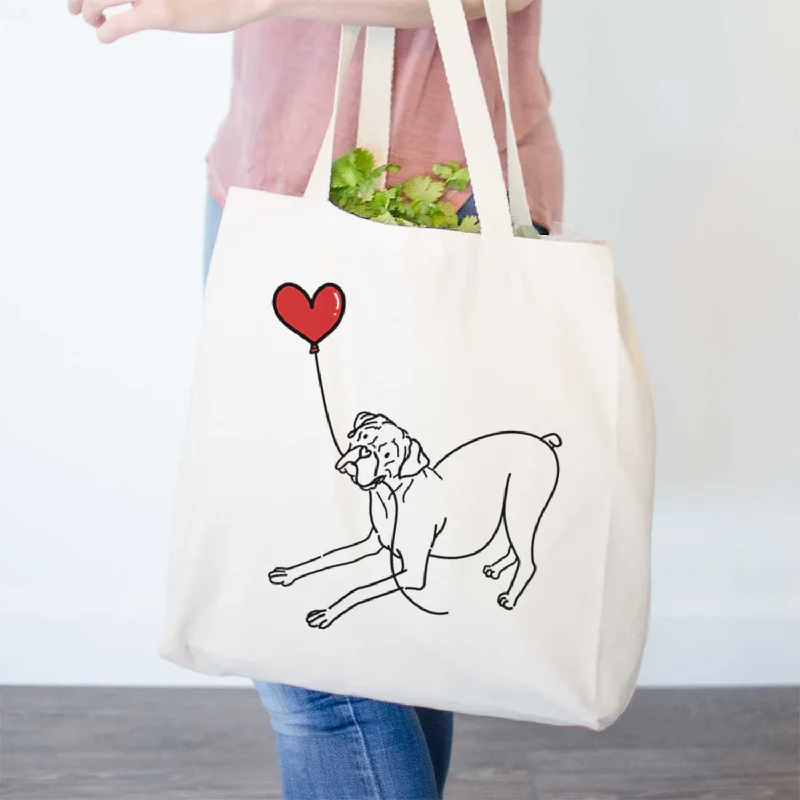 Boxer Heart String- Tote Bag