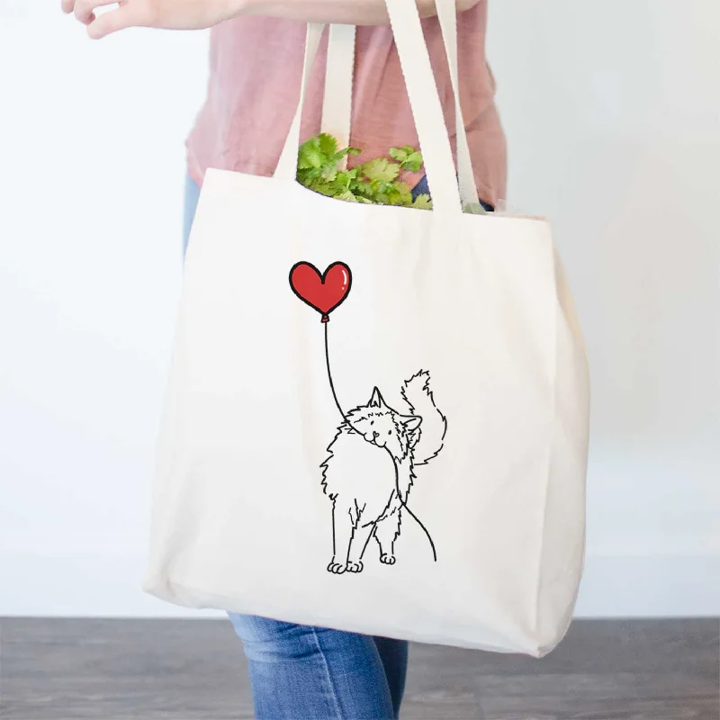 Ragdoll Cat Heart String- Tote Bag