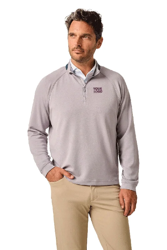 Johnnie O Griggs Performance 1/4 Zip Custom Pullovers, Seal