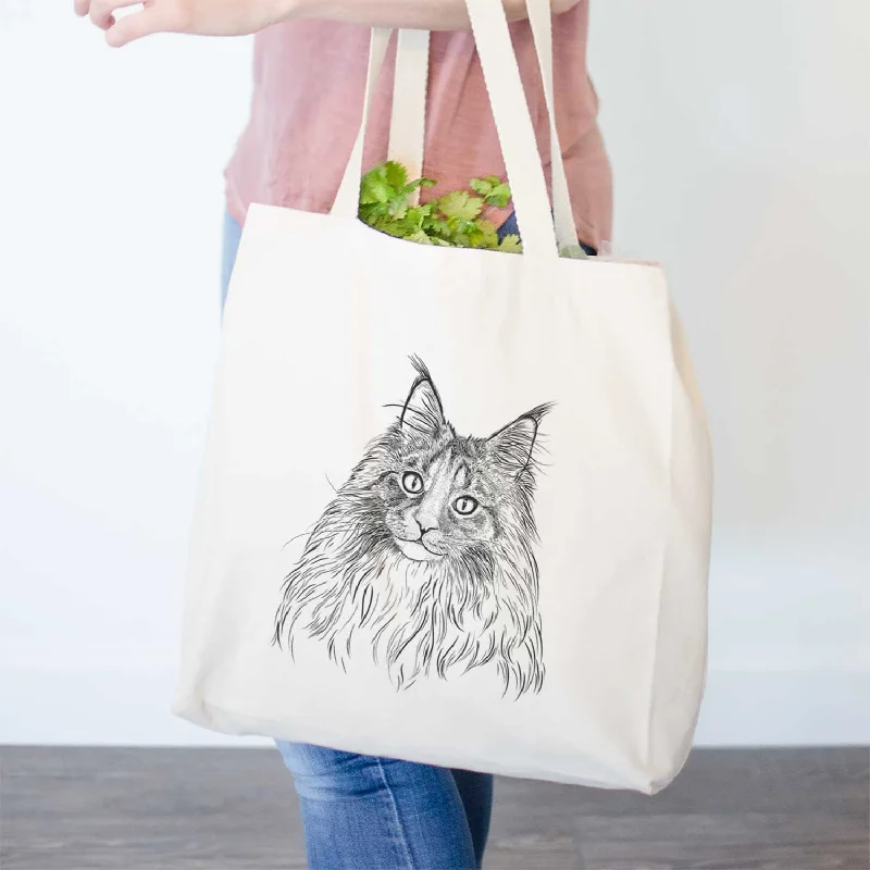 Kiki the Maine Coon Cat - Tote Bag