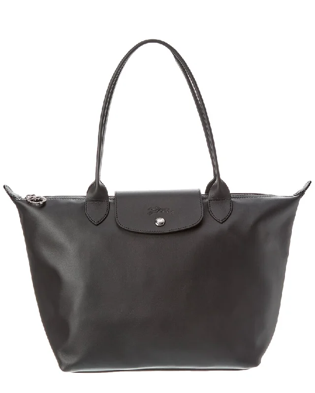 Longchamp Le Pliage Xtra Medium Leather Tote