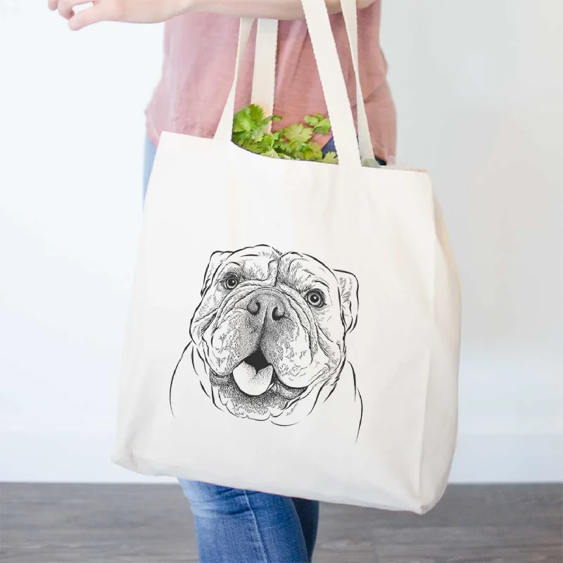 Louie the English Bulldog - Tote Bag