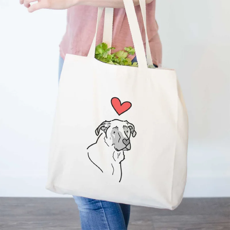 Love Always Mastiff German Shepherd Mix - Tank - Tote Bag