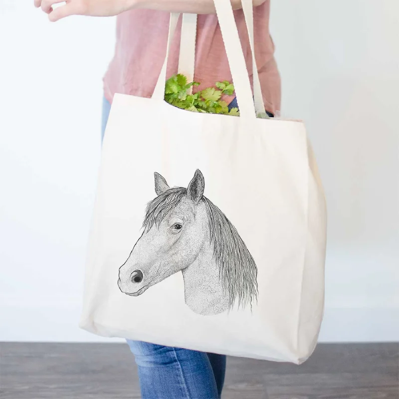 Midnight the Missouri Foxtrotter Horse - Tote Bag