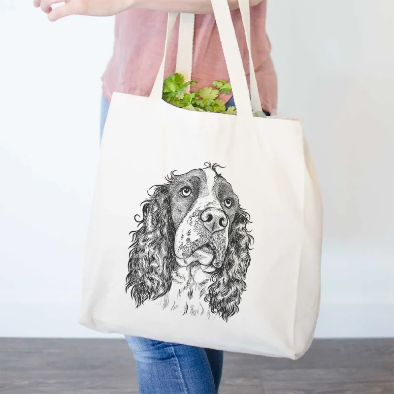 Millie Mae the English Springer Spaniel - Tote Bag