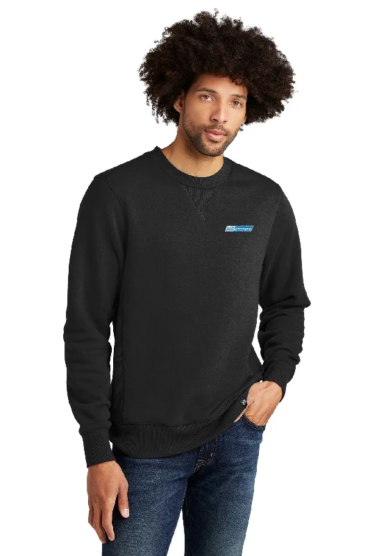 New Era French Terry Sweatshirt, Black [ME Elecmetal]