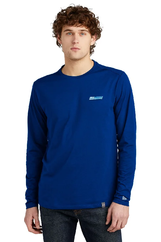 New Era Heritage Blend Long Sleeve, Royal [ME Elecmetal]