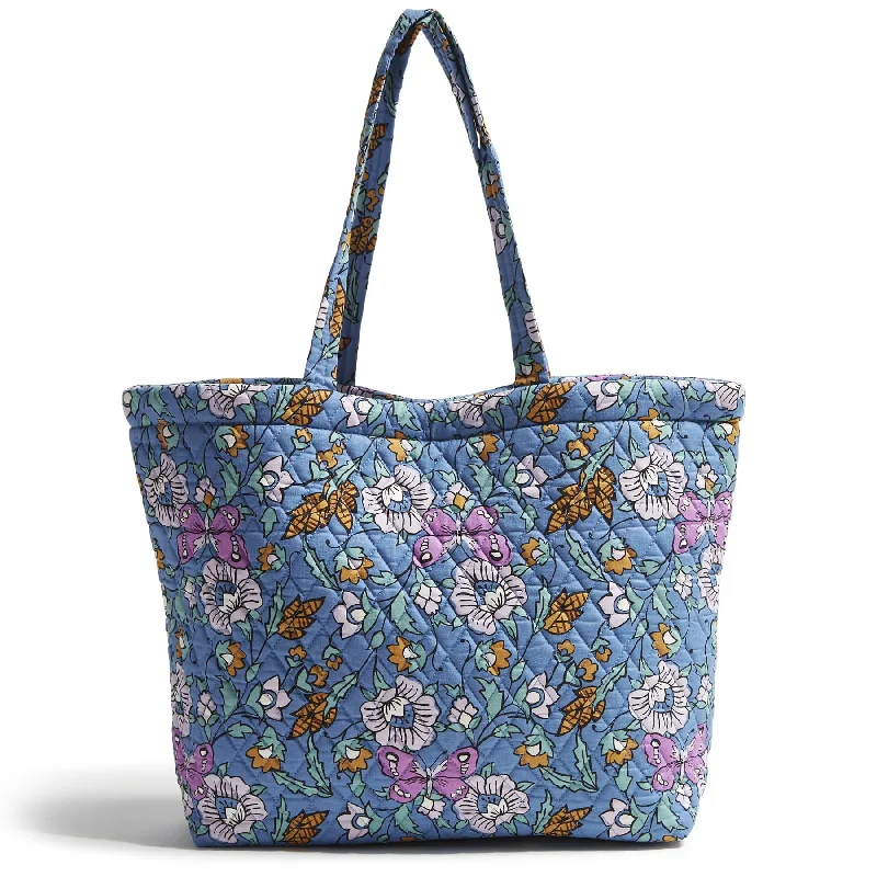 Outlet Cotton East West Tote