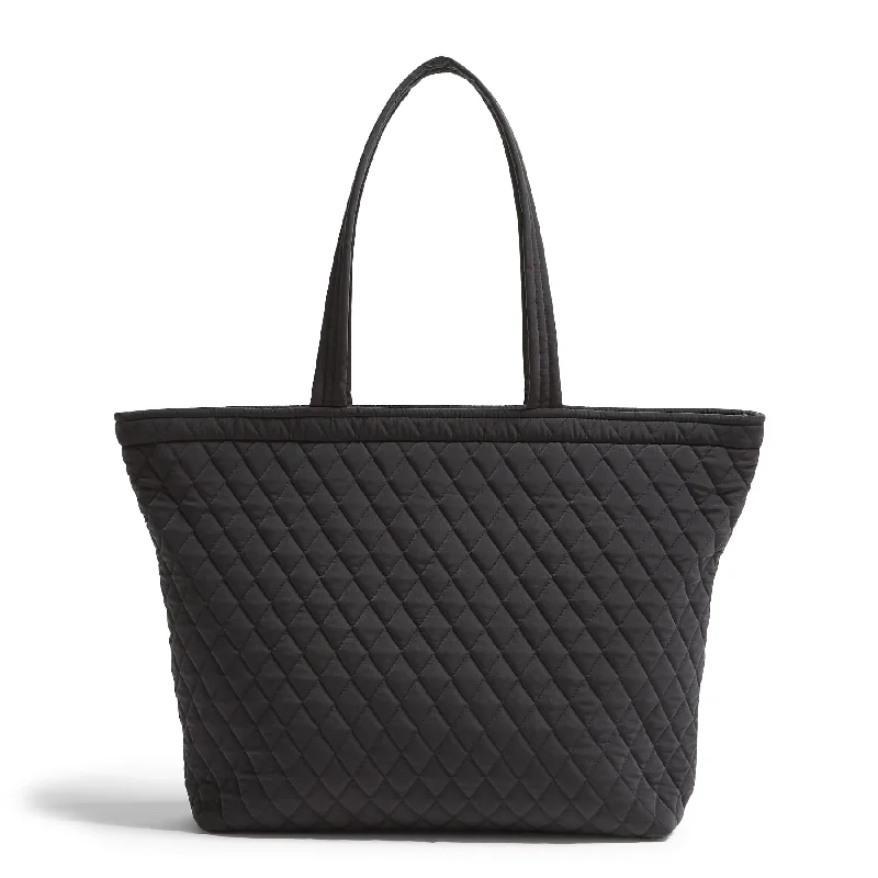 Outlet Microfiber East West Tote