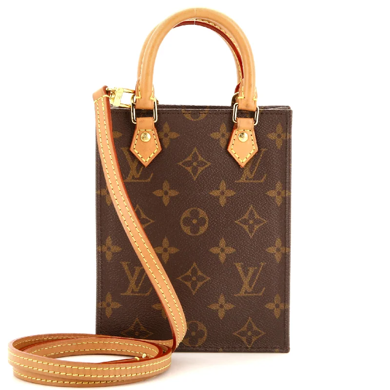 Petit Sac Plat Bag Monogram Canvas