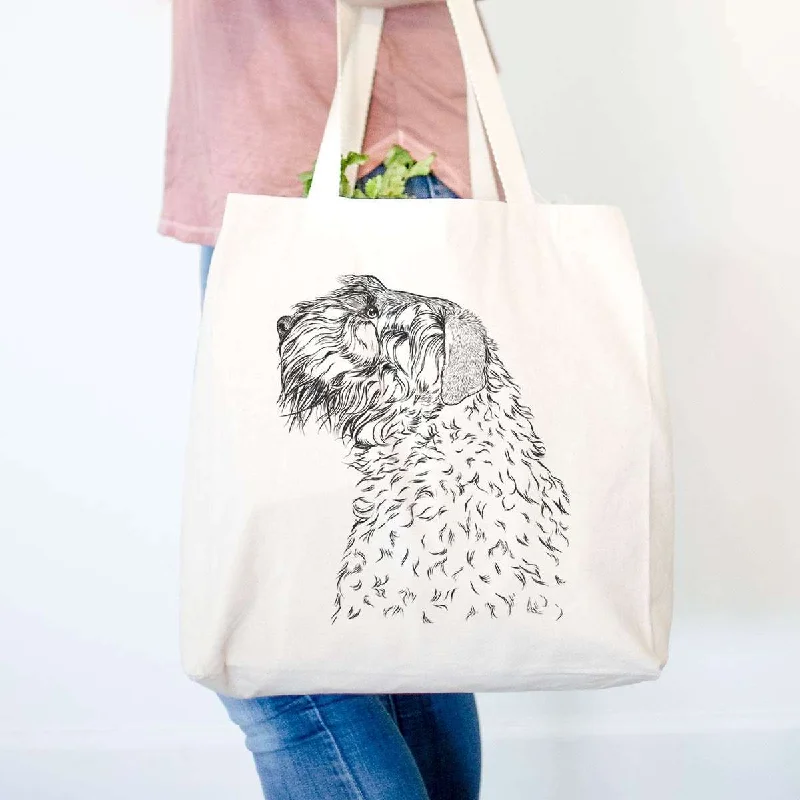 Profile Bouvier des Flandres  - Tote Bag