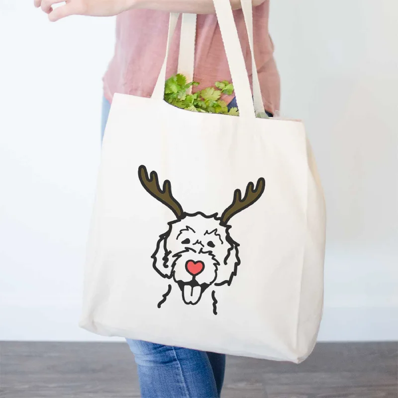 Red Nose Labradoodle - Tote Bag