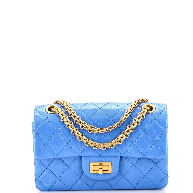 Reissue 2.55 Flap Bag Quilted Aged Calfskin Mini