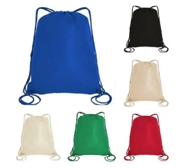 Set of 50 - Value Drawstring Bag / Large size Wholesale Backpacks - GK490