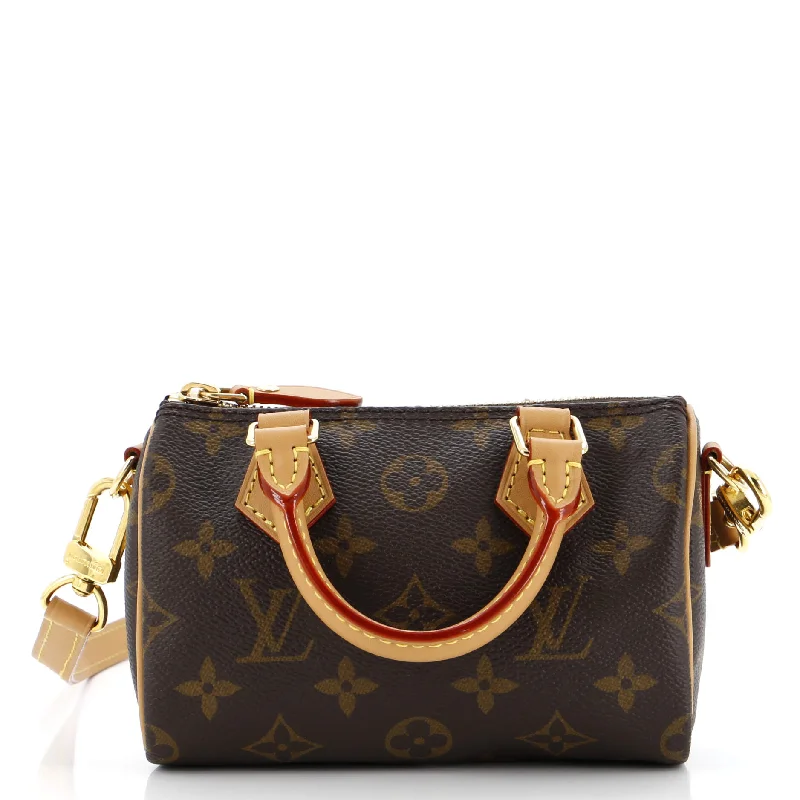 Speedy Bandouliere NM Bag Monogram Canvas Nano