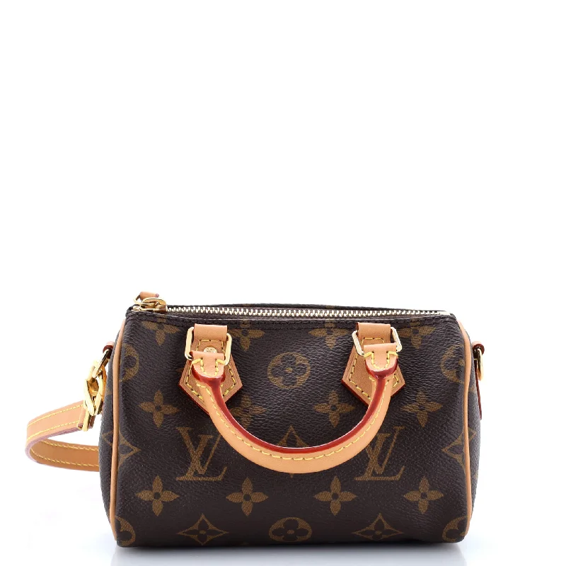 Speedy Bandouliere NM Bag Monogram Canvas Nano