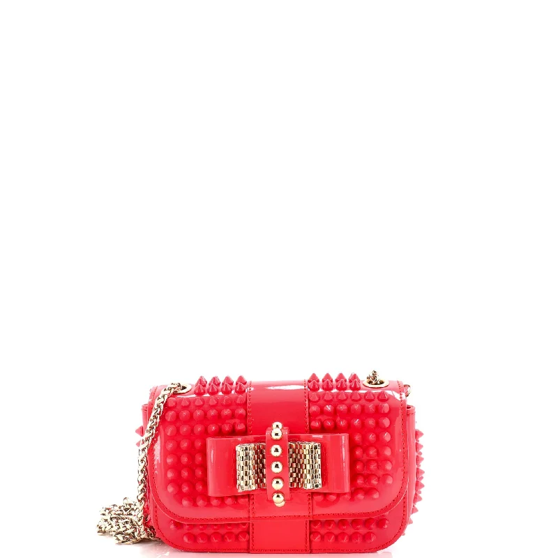 Sweet Charity Crossbody Bag Spiked Patent Mini