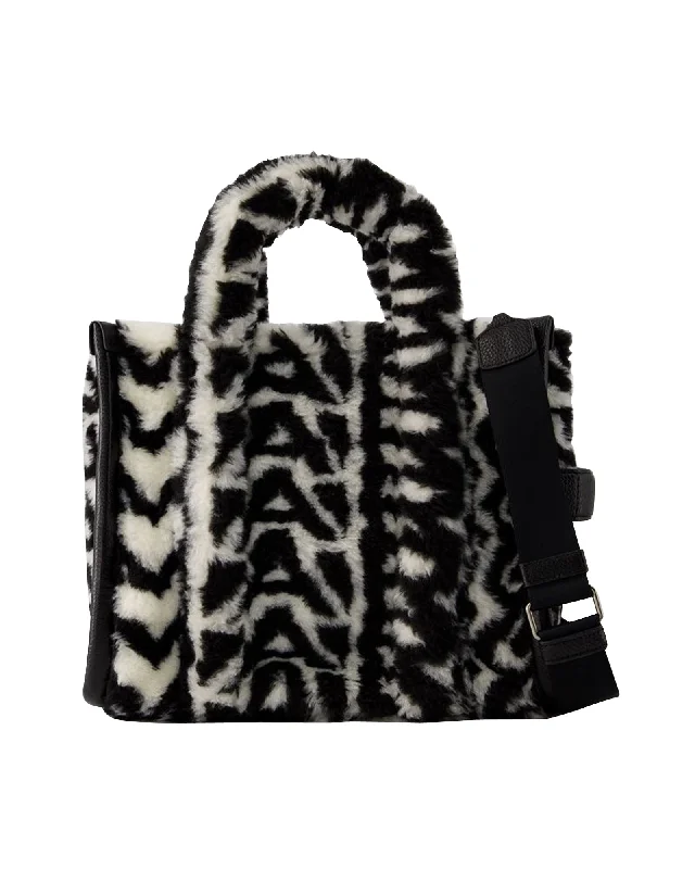 The Medium Tote  - Marc Jacobs - Synthetic - Black/Ivory