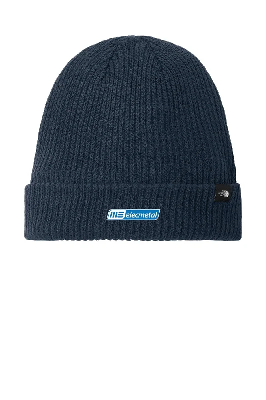 The North Face Circular Rib Beanie, Urban Navy [ME Elecmetal]