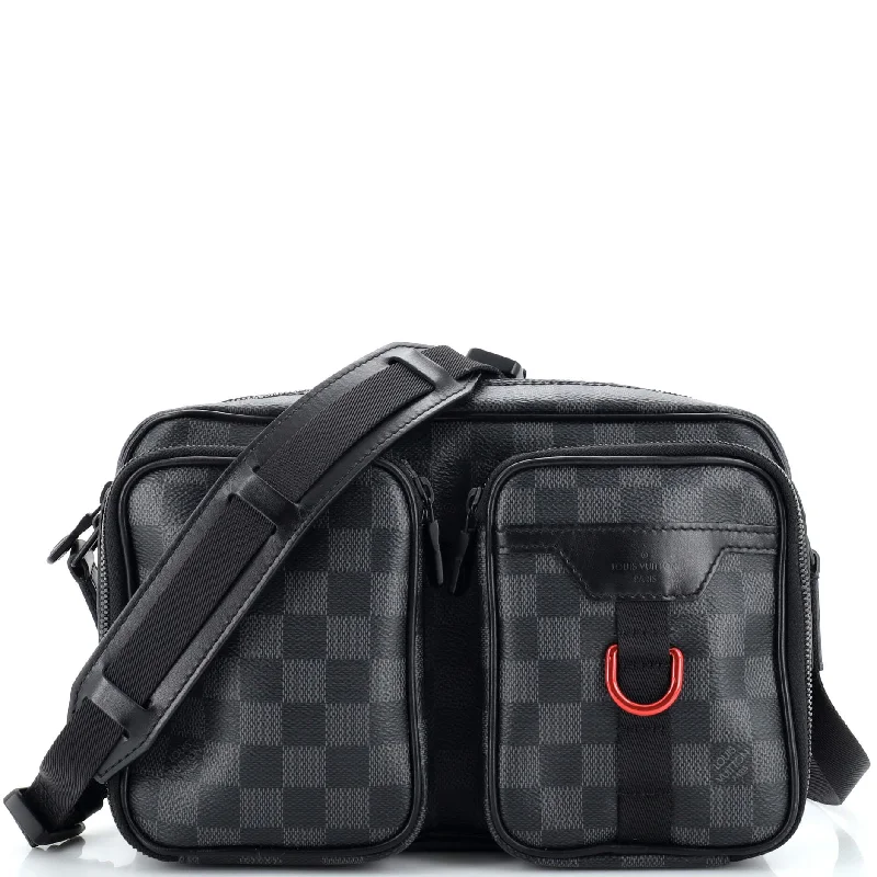 Utility Messenger Damier Graphite