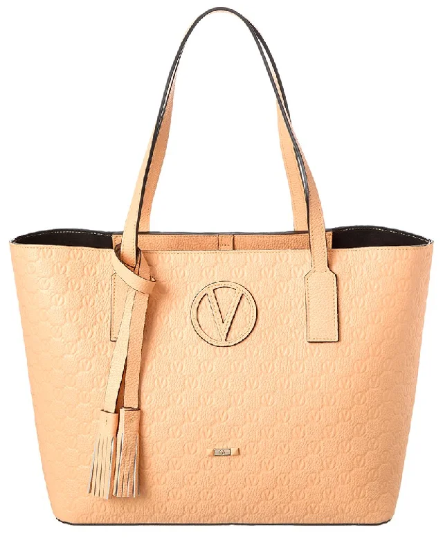 Valentino by Mario Valentino Soho Medallion Leather Tote