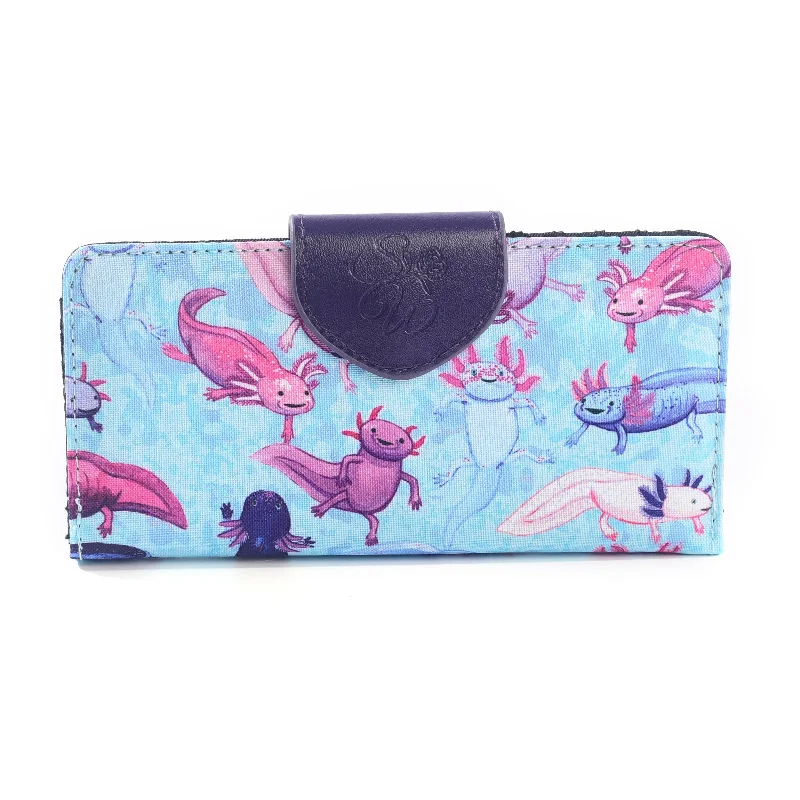 A Lotta Axolotls Long Wallet