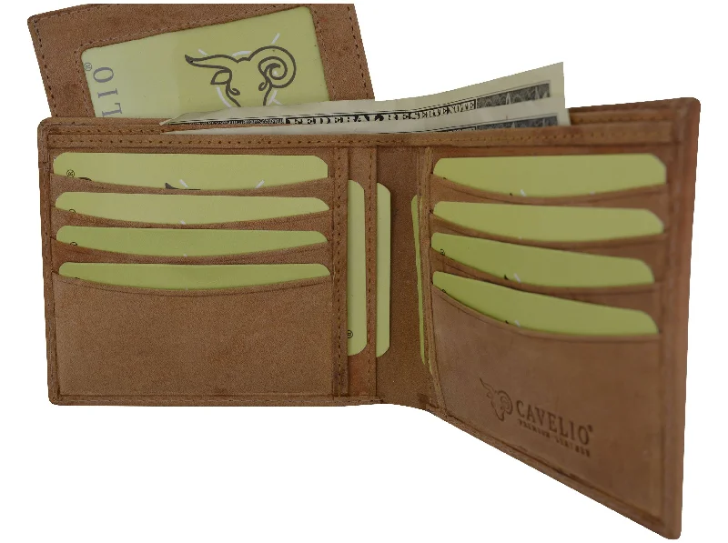 Removable ID Card Premium Leather Wallet