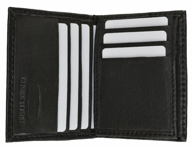 Leather Credit Card Bi-fold Wallet