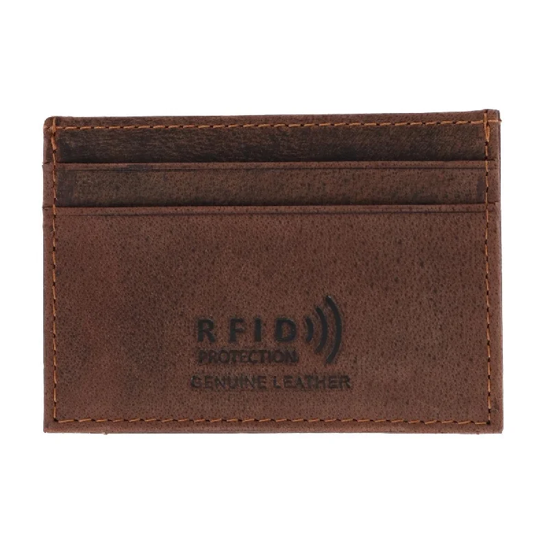 Men's Leather Bottle Opener Money Clip Wallet