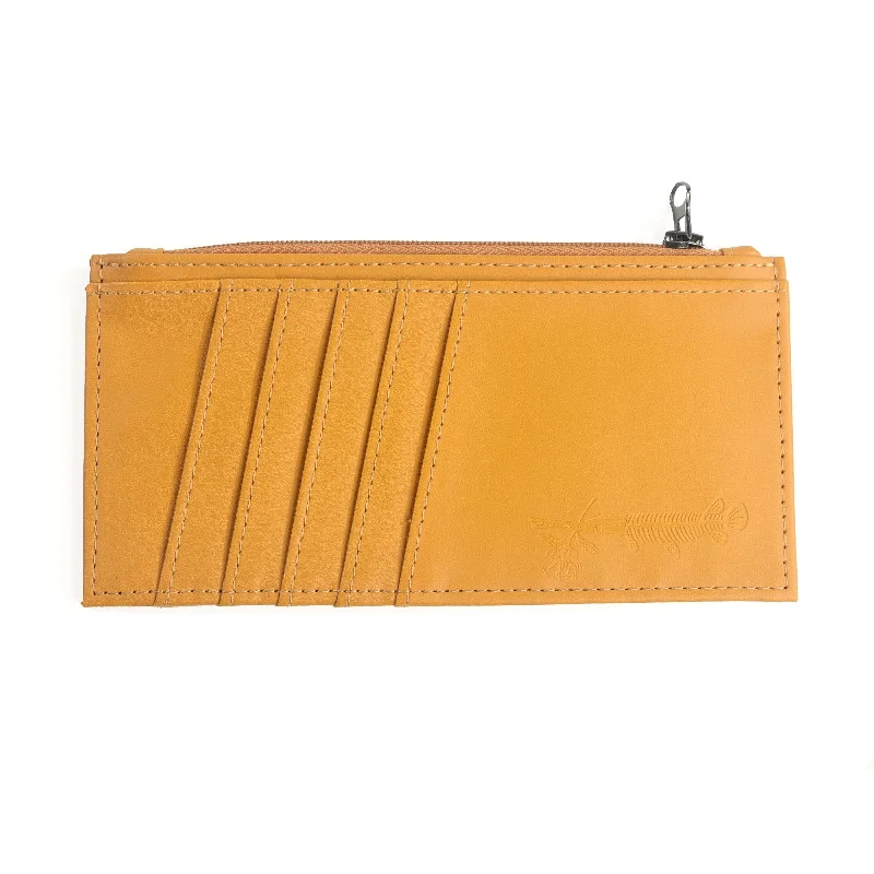 Mustard Yellow Slim Card Wallet