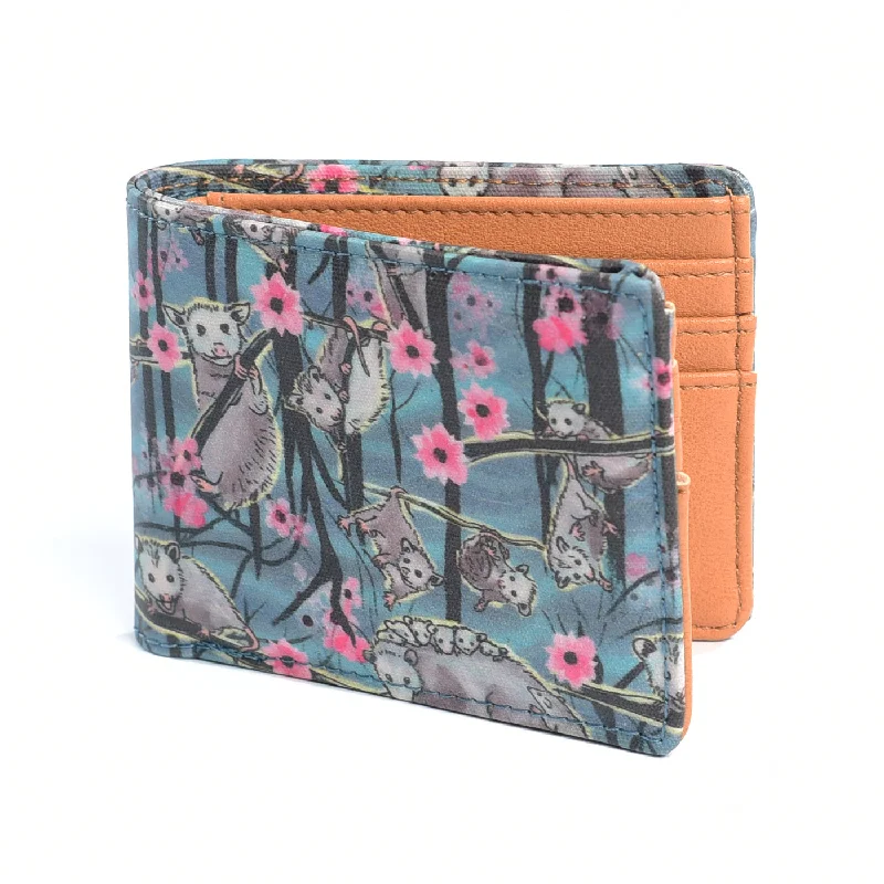 Opossum Blossom Bifold Wallet