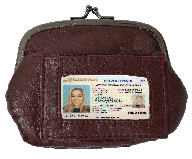 Soft Lambskin ID Change Purse