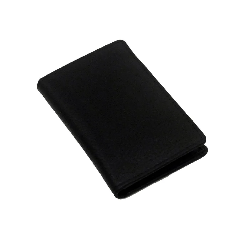 Touro Signature Leather Wallets Pebble Grain Card Case